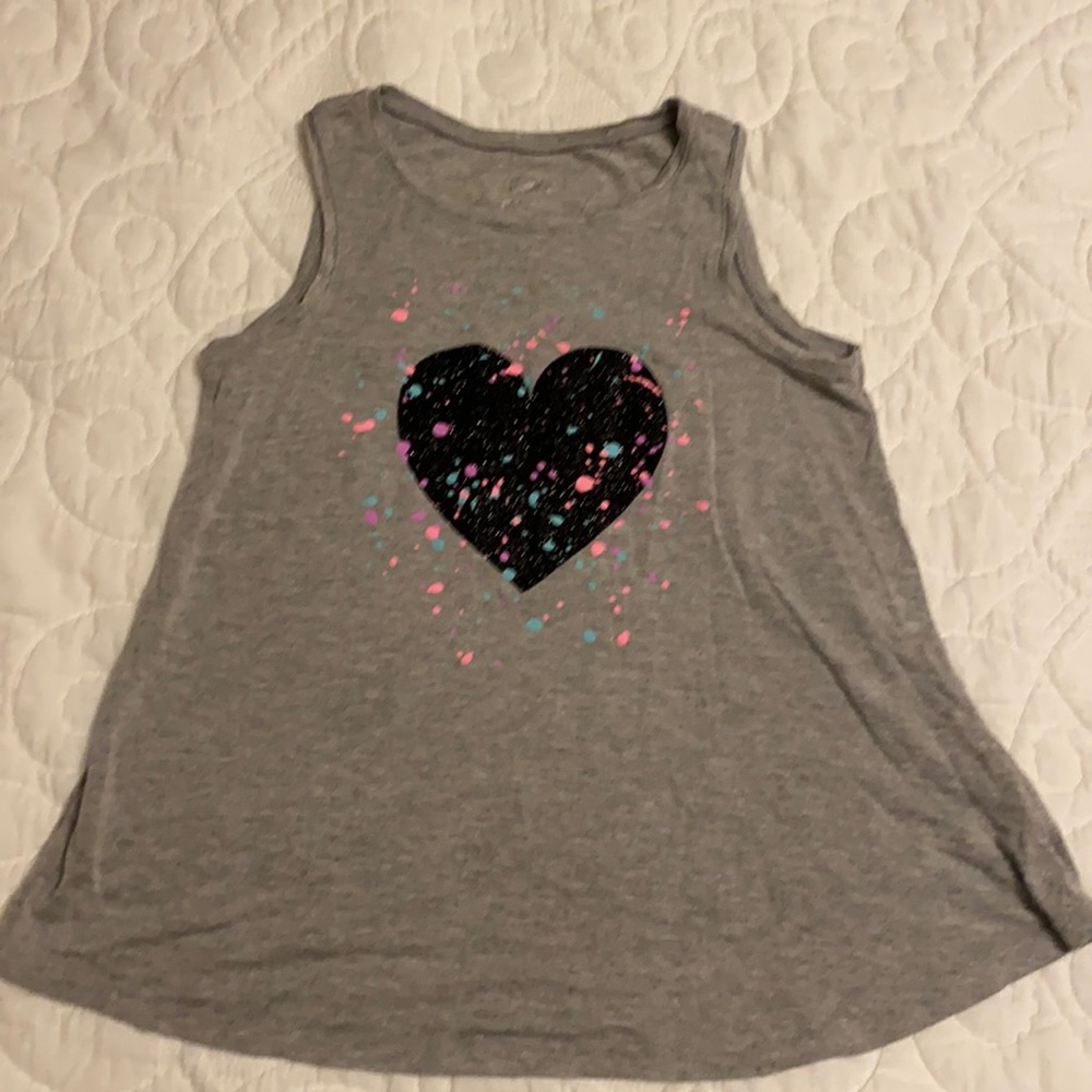 Justice sleeveless tee